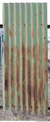 Rusted Corrugated Plates Metal